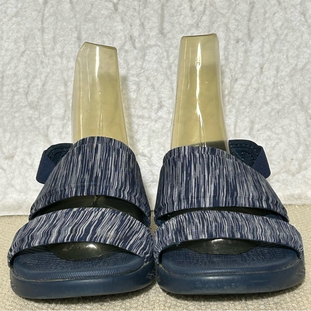 Skechers Womens Blue Performance On-the-Go 600 Slip On Sport Strap Sandals SZ 7 - Picture 3 of 11